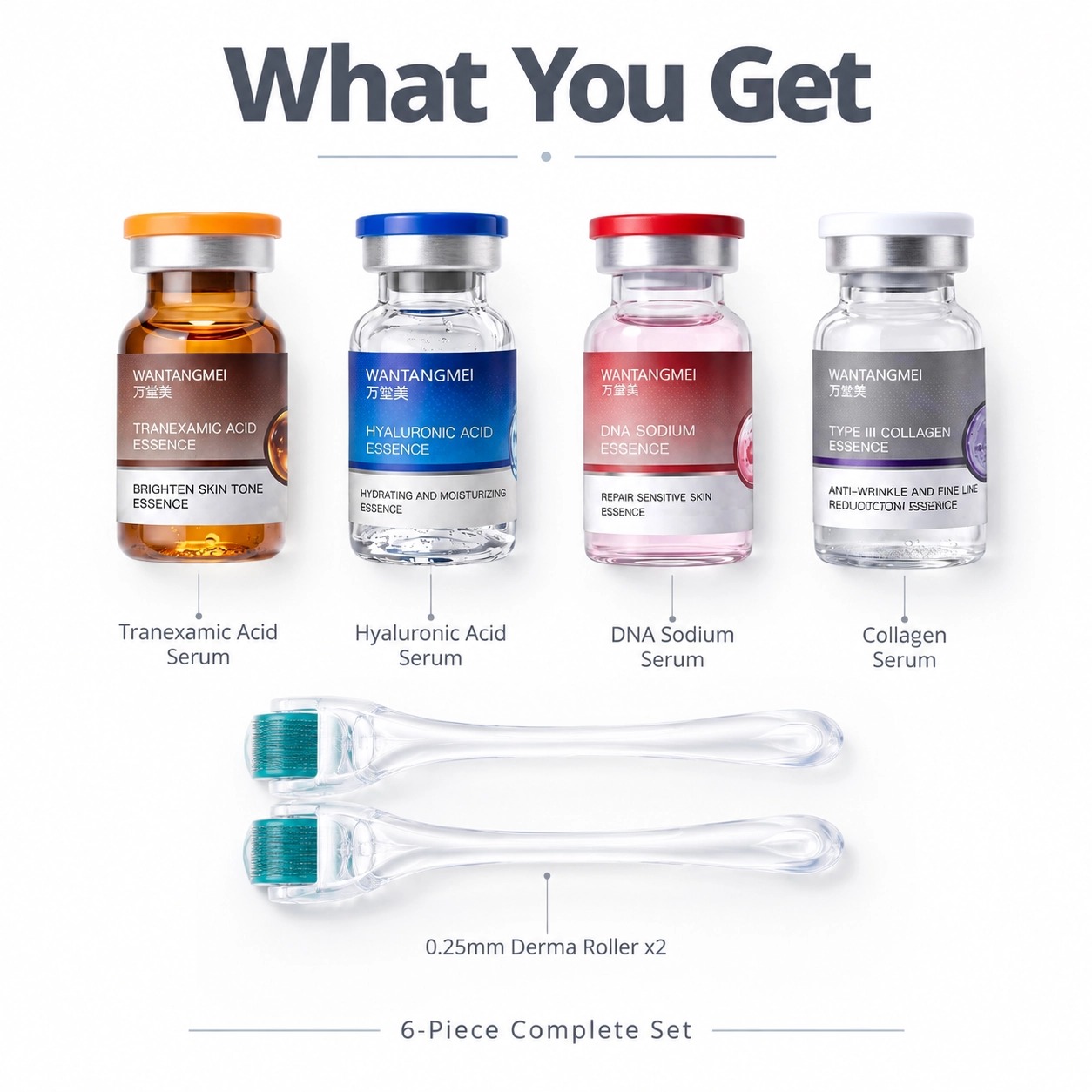 Tranexamic Acid Serum - 트라넥삼산, 히알루론산, 나트륨 DNA 및 3형