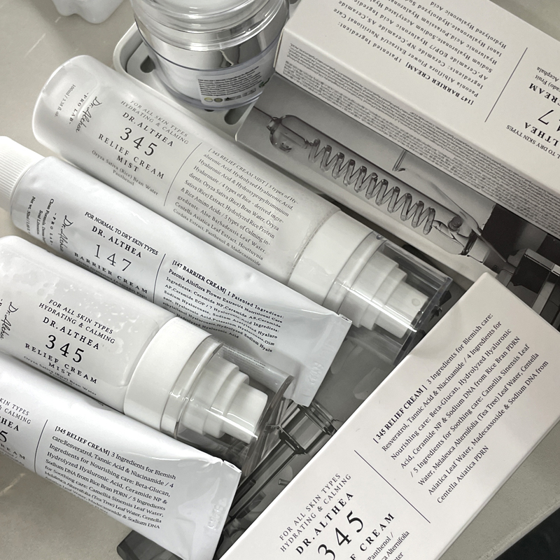 Skincare Centella - 닥터알테아 147 배리어 크림 345 릴리프