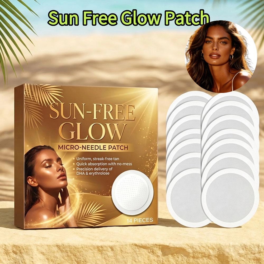 Skincare Glow - 14개입 썬프리 글로우 패치 선리스 태닝