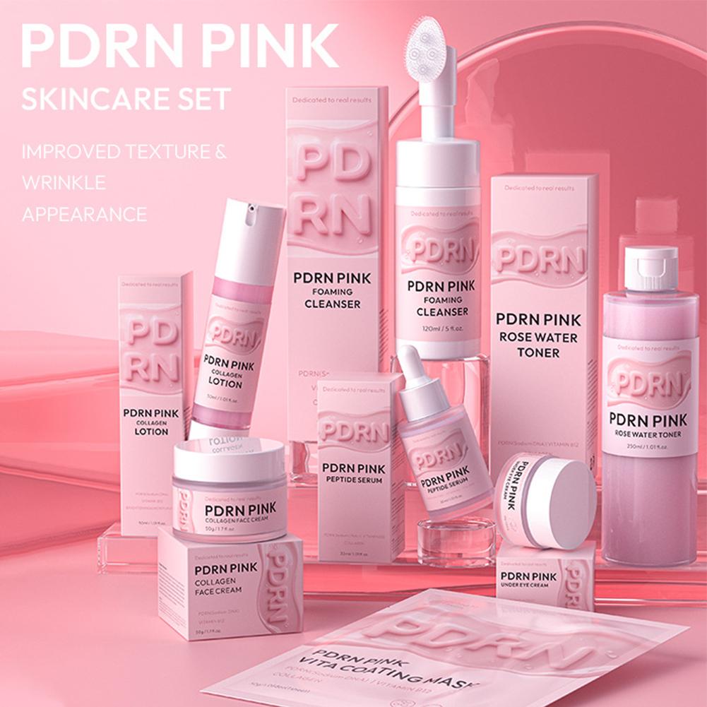 핑크 PDRN 연어 DNA 콜라겐 스킨케어 세트: 펩타 - Skincare Glow 리뷰 및 가격