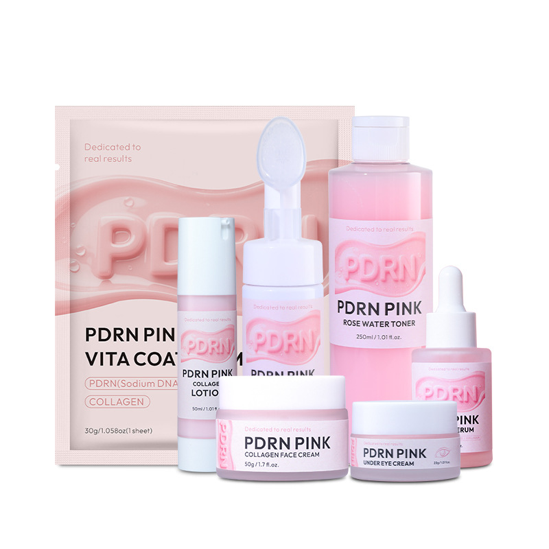 핑크 PDRN 연어 DNA 콜라겐 스킨케어 세트: 펩타 - Skincare Glow 리뷰 및 가격