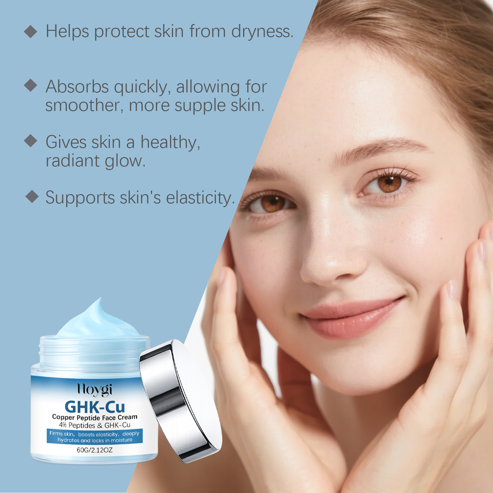 GHK-Cu 구리 펩타이드 스킨케어 안티에이징 페이스  - Skincare Glow 리뷰 및 가격